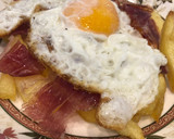 Foto del paso 4 de la receta: Huevos rotos con jamón