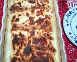 Foto del passaggio 5 della ricetta Crespelle integrali in forno ripieni con il prosciutto cotto e stracciatella