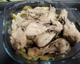 Foto del paso 3 de la receta: Pollo al ajillo, patatas y pimientos con Thermomix (Ideas del chef)