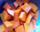 A picture of step 1 of Butternut Chapati.