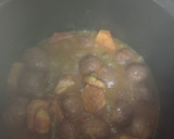 Foto del paso 4 de la receta: Albóndigas en salsa con patata y judías verdes