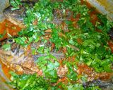 A picture of step 4 of Wet fried tilapia fish.