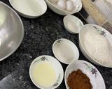 A picture of step 1 of Marble cupcakes.