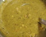A picture of step 4 of Sorrel leaves bhaji.