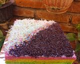 Foto langkah ke 4 dari resep Rainbow cake.