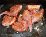 A picture of step 2 of Rabbit escabeche.
