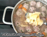 Foto del paso 3 de la receta: Sopa de albóndigas