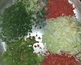 A picture of step 1 of Chicken bread pizza.