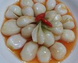 Hình bước làm 6 của món Hành ngâm mắm