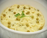 Foto del paso 4 de la receta: Puré de patata con guisantes