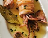Foto del paso 5 de la receta Calamares confitados en Aceite de oliva virgen extra