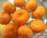 A picture of step 1 of Tangerine marmalade.