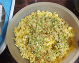 Foto del paso 4 de la receta: Tortilla de papas, calabacín, cebolla y chistorra