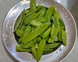Foto langkah ke 5 dari resep Kacang Kapri cah Jamur shitake.