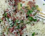 Foto langkah ke 3 dari resep 9.1~ Dadar Nasi Sawi ~mpasi 1+.