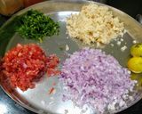 A picture of step 2 of Poha Paratha.