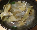 Foto del paso 5 de la receta: Sopa de alcachofa y cebolla al vino blanco