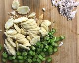 Hình bước làm 1 của món #soupchongàymới#măngtây#khoaitây#bắpnon#toppingthịtgàxé