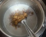 A picture of step 4 of Samak Rice Pudding.
