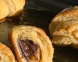 Foto langkah ke 15 dari resep Croissant Chocolate / Au Chocolate (Dengan Homemade Puff Pastry).