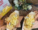Gambar langkah 5 resipi Cheezy Corn Tortilla.