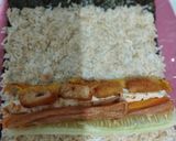 Foto langkah ke 7 dari resep Kimbap Jawa.