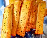 Foto langkah ke 6 dari resep Galic Bread (Bagelan) Roti Tawar Air Fryer.