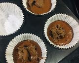 Csokis muffin tejszínes krémmel recept fázis 2 fotója