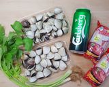 [聖誕派對小食--啤酒煮沙白]的食譜步驟1照片