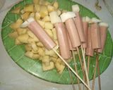 Foto langkah ke 3 dari resep Hotang (hotdog kentang).