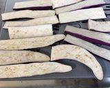 Une image de l'étape 2 de Aubergines chinoises au pesto rouge (à la plancha).