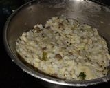 राजगिरा साबुदाणा केला कुरकुरीत भजी (rajgira sabudana bhaji recipe in marathi) रेसिपी स्टेप 3 फोटो 