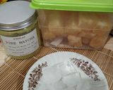 Foto langkah ke 1 dari resep Es Matcha Gula Batu.