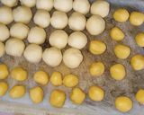 Foto langkah ke 4 dari resep Bakpia Pathuk isi Kacang Hijau.