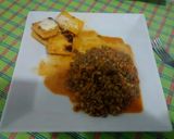 Foto del paso 3 de la receta: Lentejas a la polenta con salsita