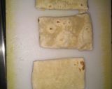 A picture of step 3 of Mughlai paratha.