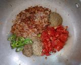 A picture of step 1 of Keema bhary karaily.