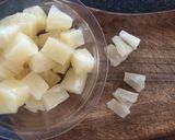 Ananászos - diós tortácska recept fázis 5 fotója
