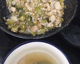 Une image de l'étape 3 de Risotto de poulet.
