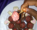 A picture of step 7 of Coco and choco balls.