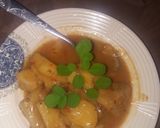 A picture of step 5 of Yam porridge.