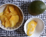 Foto del paso 1 de la receta: Smoothie de mango, banana y naranja