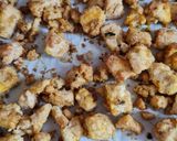 Foto del paso 6 de la receta: Tofu al horno marinado con salsa de mostaza en polvo
