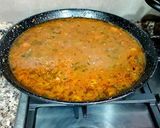 Foto del paso 20 de la receta Arroz bomba caldoso de pulpitos y tiras de piquillo