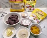 Foto langkah ke 1 dari resep Bakpao Labu Kuning.