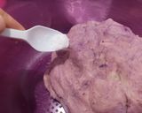 Foto langkah ke 3 dari resep Roti Kukus Pontianak Ubi Ungu dng Selai Serikaya🍠.