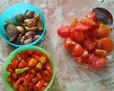 Foto langkah ke 1 dari resep Sambel tomat terasi.