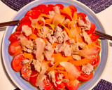 Foto del paso 3 de la receta: Ensalada de tomate “corazón de buey” con jengibre encurtido y vinagreta japonesa