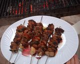 صورة لخطوة 1 من وصفة اعواد شواء 😋😋