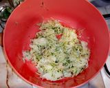 Cukkini tócsni sütőben sütve recept fázis 1 fotója